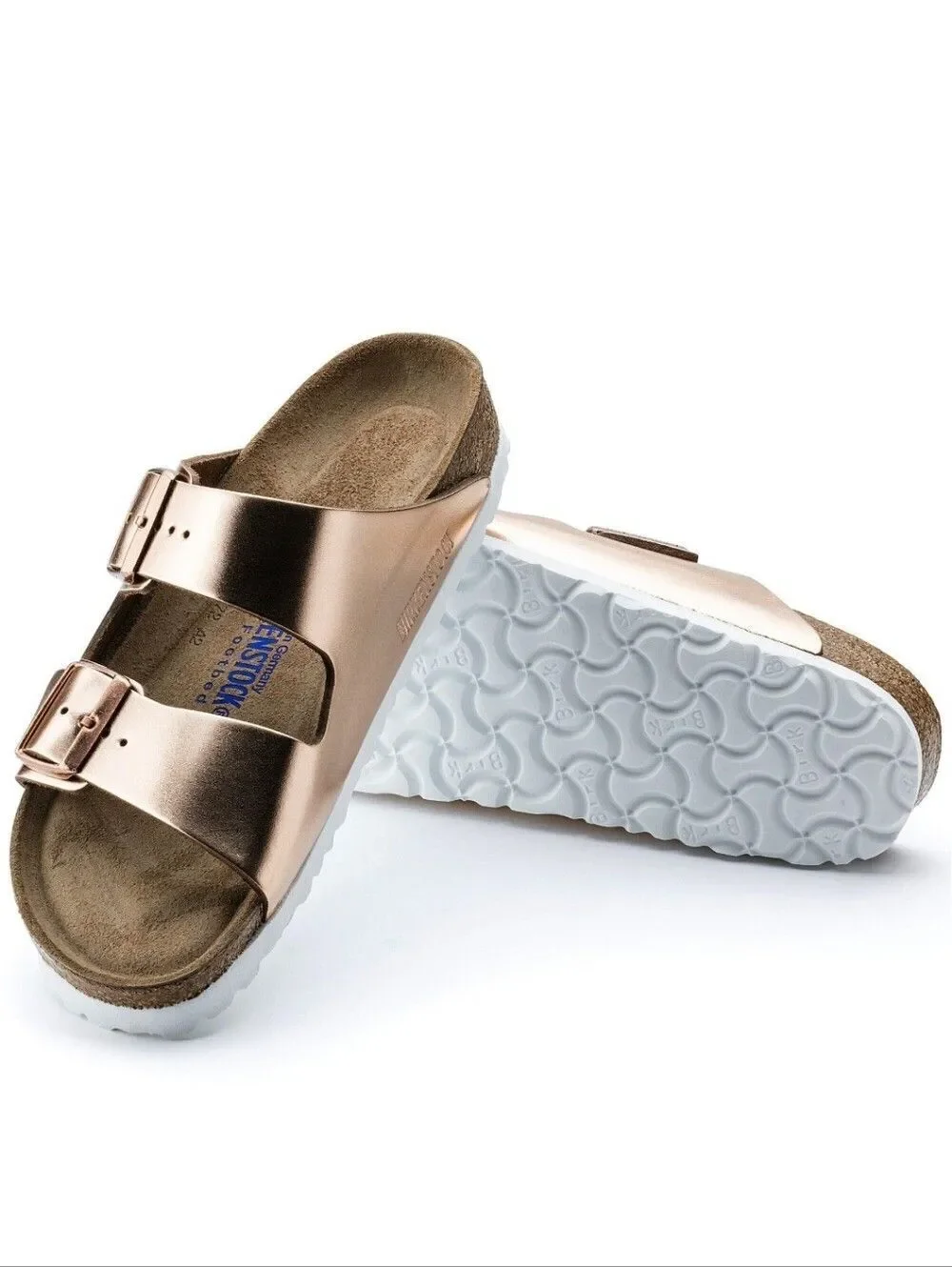 Birkenstock Arizona Metallic Copper (Narrow)